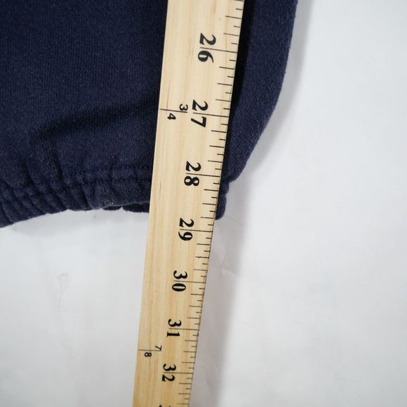 Vintage Pfizer Health & Wellness Logo Jansport Men's Navy Sweatpants Size L - Picture 7 of 14